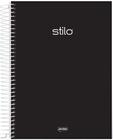 Caderno Espiral 10 M 160Fls Stilo - Preto