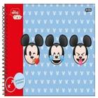 Caderno espiral 275x200mm cd cart 80fls disney emoji fsc jandaia 69378 24