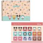 Caderno espiral 275x200mm cd cart 80fls disney yululun 77083 25 - JANDAIA