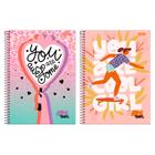 Caderno Espiral Aps Teen Capa Dura 160 Folhas 10Mat Grande