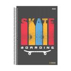 Caderno Espiral Be Strong - Skate - 80 folhas - São Domingos