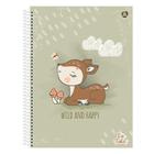 Caderno Espiral Bichinhos Kawaii So Cute - Animativa