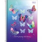 Caderno Espiral Capa Dura 10 Materias 160fls Daisy Tilibra