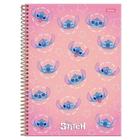 Caderno Espiral Capa Dura 80 Folhas Stitch - Foroni