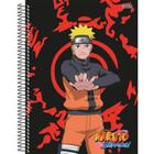 Caderno Espiral Capa Dura Anime Naruto 15 matérias 240fls-São Domingos