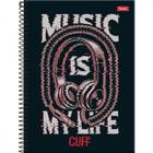 Caderno Espiral Capa Dura Cliff Masculino 80 Folhas Foroni