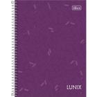 Caderno Espiral Capa Dura Colegial 10 Matérias Lunix Tilibra 30098