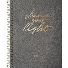 Caderno Espiral Capa Dura Colegial Cambridge Shine 80 Folhas - Tilibra