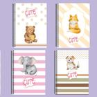 Caderno Espiral Capa Dura Cute 80 Folhas Maxima