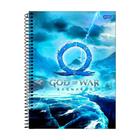 Caderno Espiral Capa Dura God Of War Ragnarok 80 Folhas 1und - Jandaia