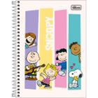 Caderno Espiral Capa Dura Universitário 1 Matéria Snoopy 80 Folhas TILIBRA