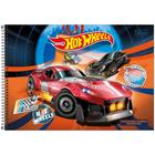 Caderno Espiral Cartografia e Desenho Hot Wheels - Tilibra