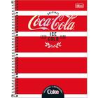 Caderno Espiral Coca-Cola Connect - Ice Cold - 160 Folhas - Tilibra