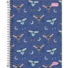 Caderno espiral colegial capa dura 01m tilibra d+ feminino 4x96fls