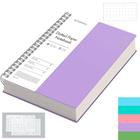 Caderno espiral EMSHOI A4 Bullet Dotted Journal 300p roxo