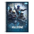 Caderno Espiral Killzone Shadow Fall War 96 Folhas Tilibra