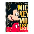 Caderno Espiral Mickey Mouse 10 Matérias 160F - Tilibra - Sd