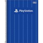 Caderno Espiral Playstation Capa Dura 1 Mat 80 Folhas