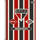 Caderno Espiral São Paulo Futebol Clube 10 Matérias Tilibra