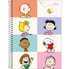 Caderno Espiral Univ 1 Matéria Snoopy 80 Folhas Tilibra