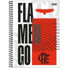 Caderno Espiral Universitário 1 Matéria Flamengo 80 fls