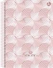 Caderno Espiral Universitário Capa Dura 15 Matérias 240 Folhas Rosa Rose Animativa