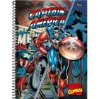 Caderno Espiral Universitário Marvel Comic 80 Folhas Foroni