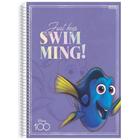 Caderno Espiral Universitário São Domingos Disney 100 Anos 10 Matérias Com 160 Folhas