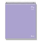 Caderno Flip Neutro Colors Lilás 80Fls 1 Matéria