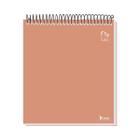 Caderno Flip Neutro Colors Pêssego 80Fls 1 Mat. Tamoio