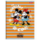 Caderno Foroni pequeno Mickey brochura 80 folhas