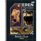 Caderno Foroni universitário attack on titan 160 folhas