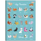 Caderno Foroni universitário Disney pets brochura 200x275mm