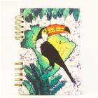 Caderno Furo Quadrado 14 X 20,5 Batik Mendes Em Diversas