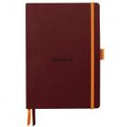 Caderno Goalbook Rhodia Burgundy