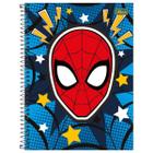 Caderno Homem Aranha Capa Dura Espiral 80F 1 Matéria Escolar