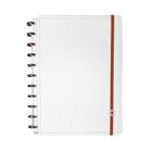 Caderno Inteligente 1/4 A5 All White Com 80 Folhas