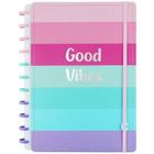 Caderno Inteligente 80f M Good Vibes By Indy Novitate - LC