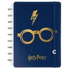 Caderno Inteligente By Harry Potter Azul Medio 80 Folhas