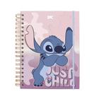Caderno Inteligente Disney Stitch 80 folhas Dac