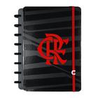 Caderno Inteligente Flamengo Mengo Rubro Negro A5 80 Folhas