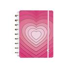 Caderno Inteligente Golden Love Médio 3117