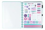 Caderno Inteligente Grande- All Aquamarine- 80Fls