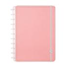 Caderno Inteligente Grande Rose Pastel