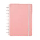 Caderno Inteligente Médio 80 Folhas Rose Pastel