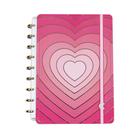 Caderno Inteligente Médio 80fls Golden Love CIMD3117