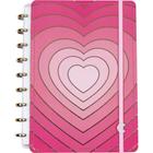 Caderno Inteligente Médio Golden Love 80 Folhas