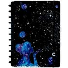 Caderno inteligente poeira das estrelas médio 180x255mm 80fl - Novitate