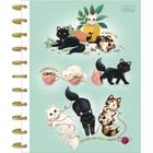 Caderno Inteligente Universitário 10 Matérias Capa Dura 160fls Purrfect Cats Tilibra