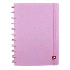 Caderno Inteligente Universitario Breeze Rosa Popdisc